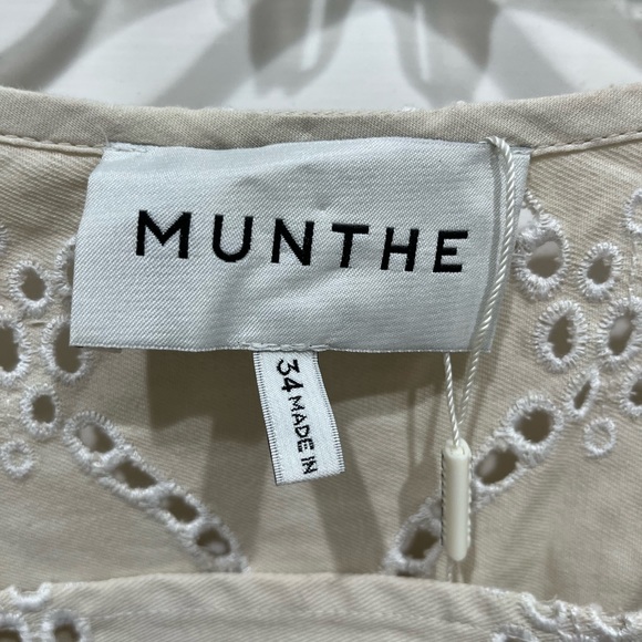 MUNTHE “Hico” dress in cream. Size 34. New without tags - Picture 6 of 10